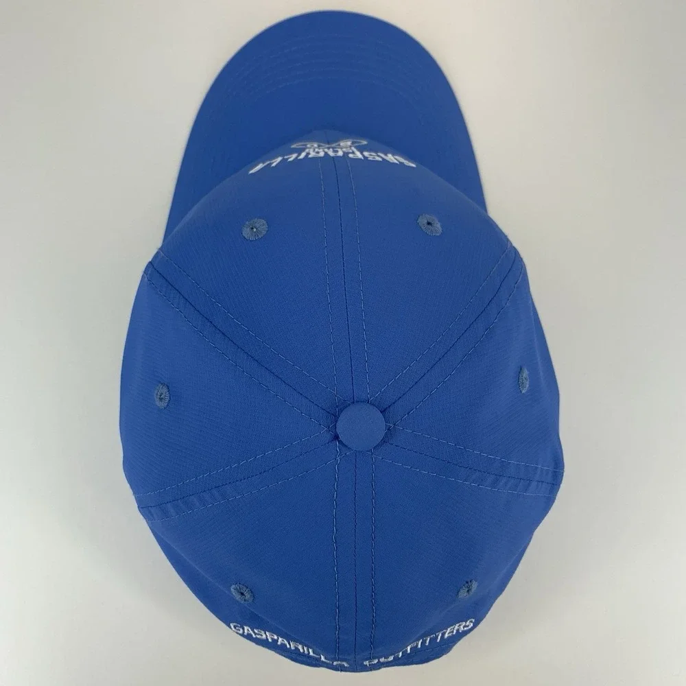 Gasparilla Island Hat Boca Grande Blue Imperial Adjustable OSFA Baseball Cap